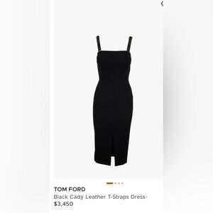 Tom Ford Leather T-Straps Dress
